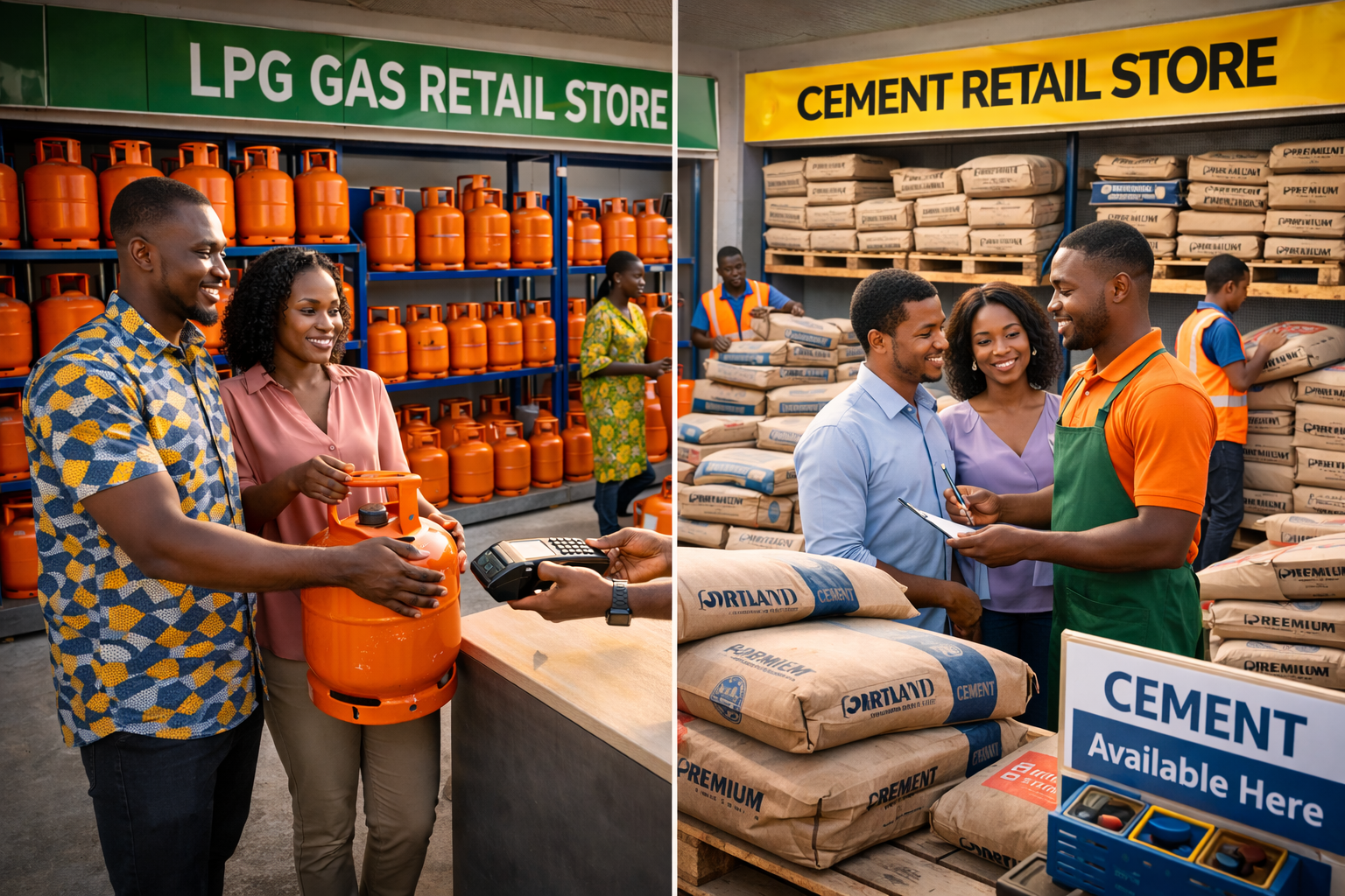 Cement & LPG Retail